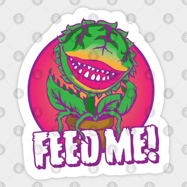 Feed Me! Sticker by carloj1956